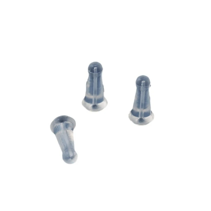 100Pcs Silicone Earring Backs Secure Locking Replacements for Studs and Heavy Earrings Hypoallergenics Earring Stoppers