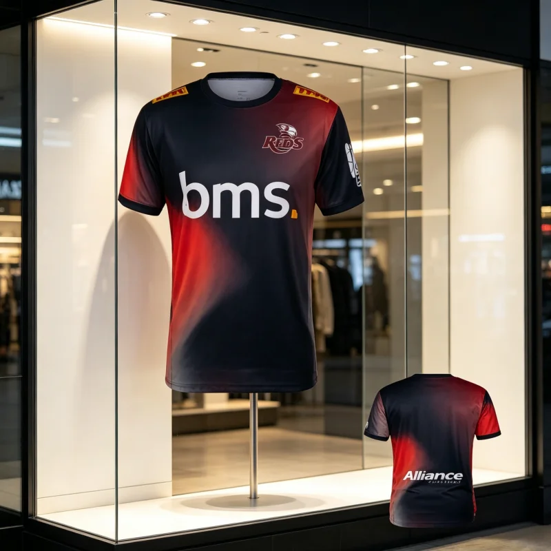 2026 Summer NewTee Sportswear Home Away Top Q-Queensland R-Reds Gift Y2K Comfortable Minimalist Family Parent Child Clothing