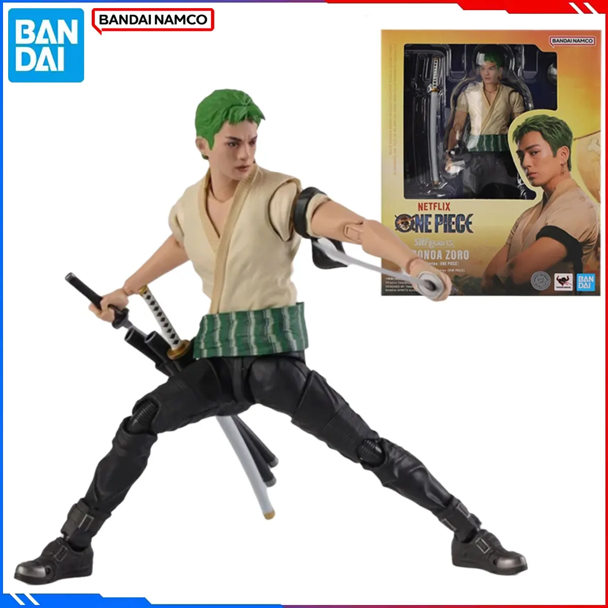 

Подлинная оригинальная цельная фигурка Bandai, наборы моделей SHF 1/12, аниме-фигурки Ророноа Зоро, экшн-модель, рождественские игрушки, подарок для ребенка