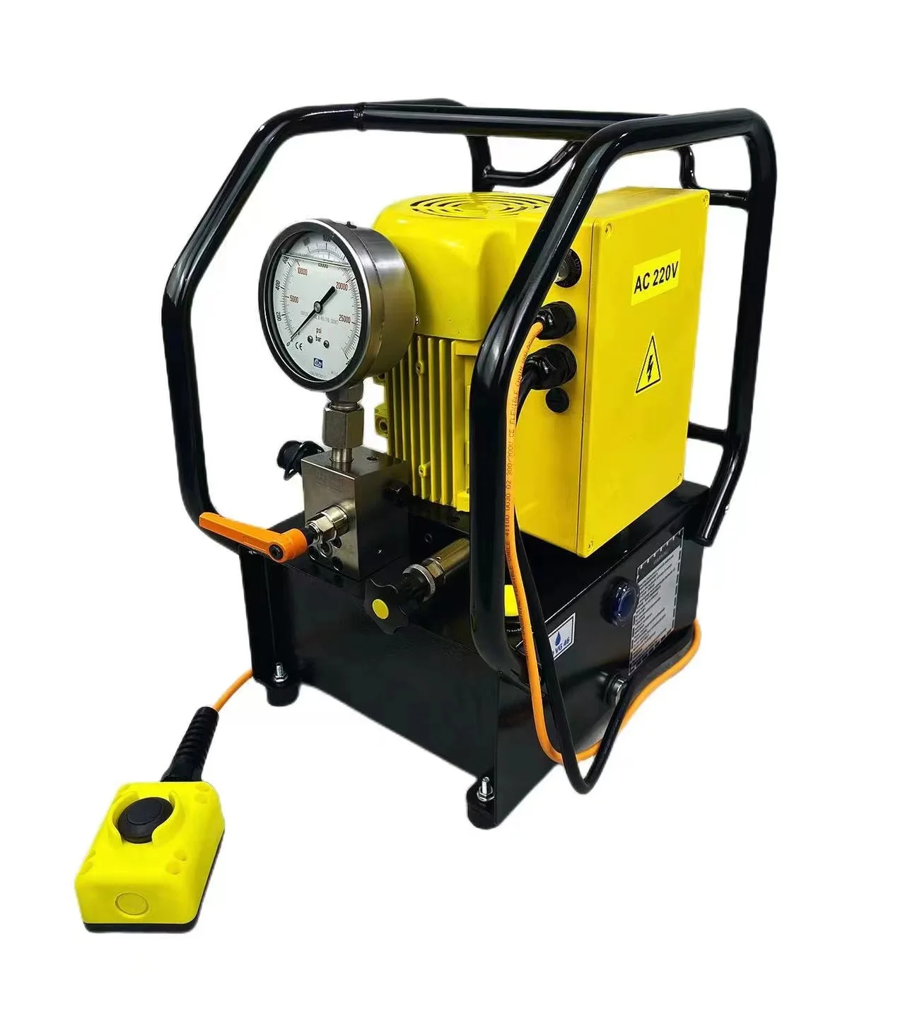 EPW2500 2500 Bar Ultra High Pressure Electric Hydraulic Power Pack Pump