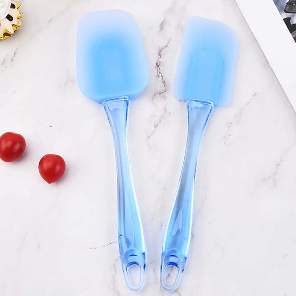 

Набор из 3 многоразовых силиконовых лопаток, легкий инструмент для выпечки тортов с отверстием для подвешивания, для нанесения крема, джема, масла, для выравнивания и удаления остатков