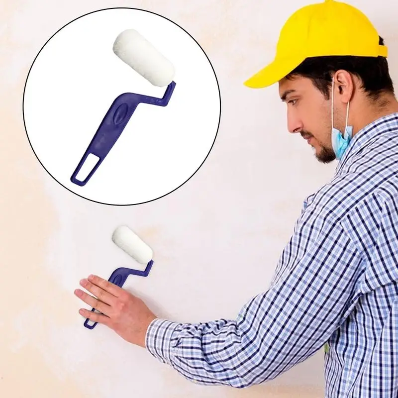 Painting Rollers for Walls Small Fine Finish Paint Roller Home House Painting Roller Wall Painting Tool Paint Roller Brush