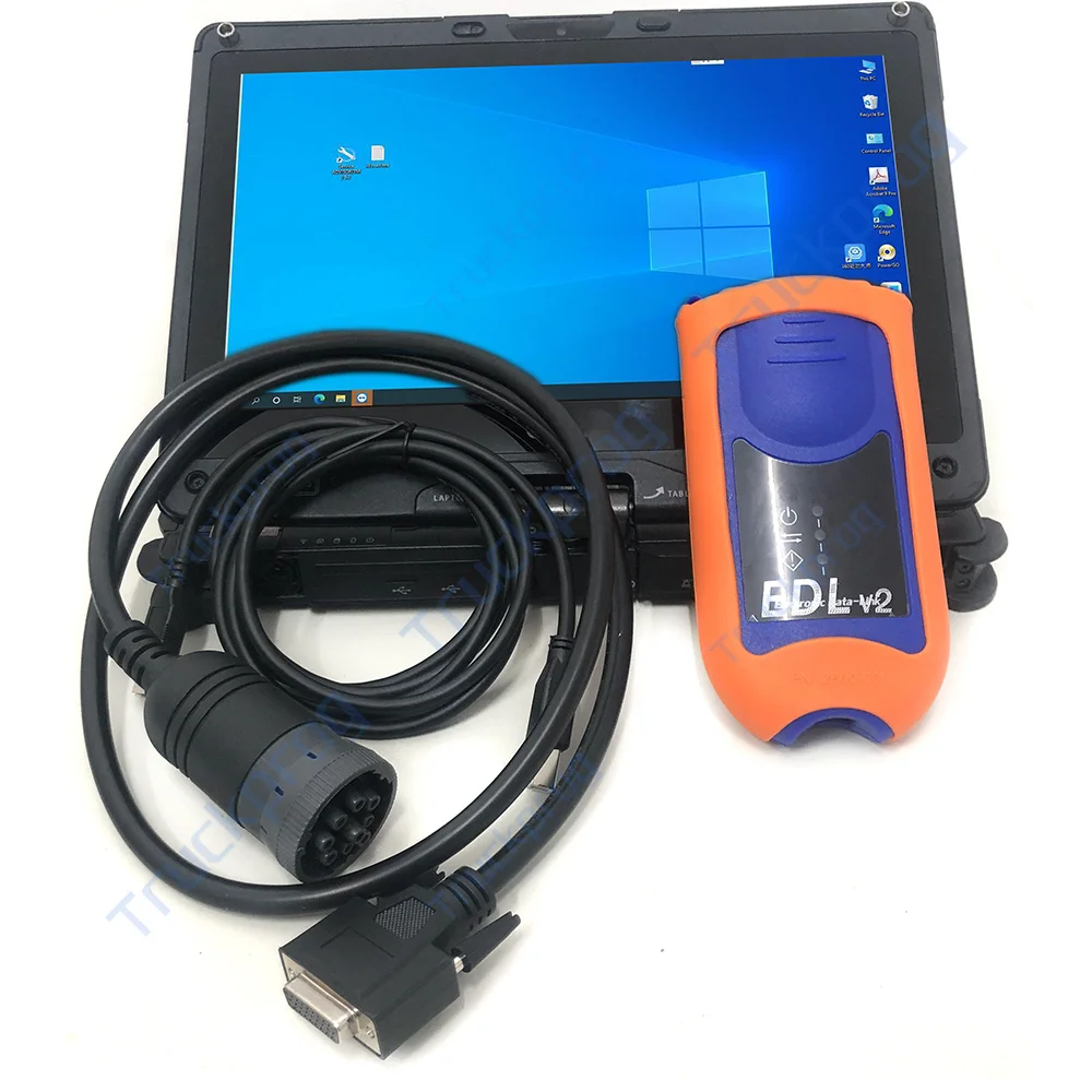 Getac V110 Laptop for EDL V2 Data Link Electronic Data Link Advisor Agriculture Tractor Construction Diagnostic Tool