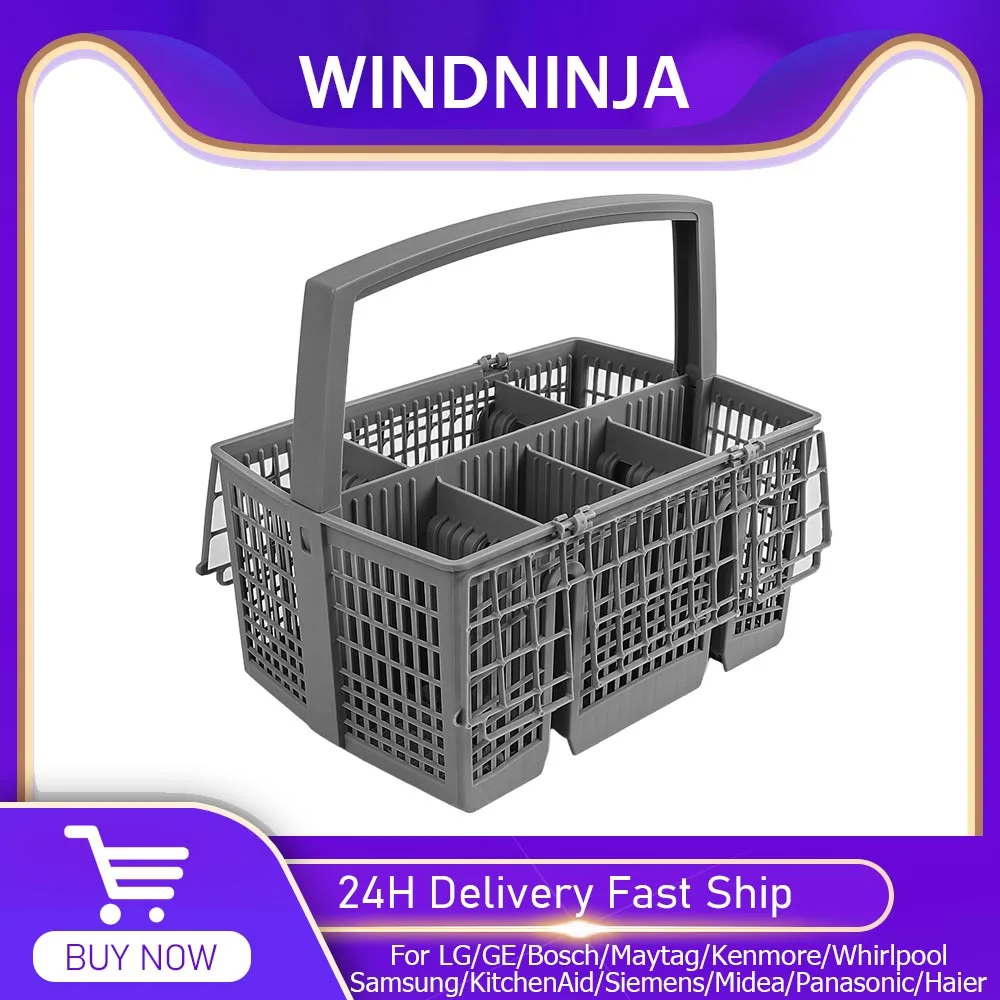 1PC Cutlery Basket Dishwasher For Bosch SMZ5100 For Neff For Siemens SZ73100 For Maytag For LG Knifes Fork Storage Basket