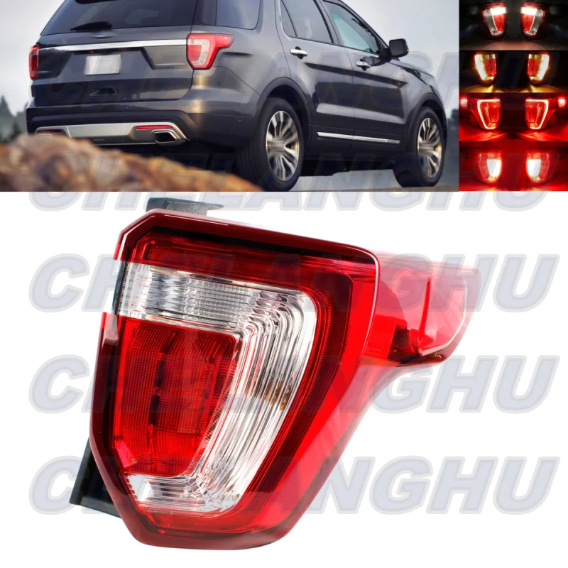 

For Ford Explorer 2016 2017 2018 2019 Right Side Tail Light Rear Brake Lamp With Bulbs FO2801252 Car accessories