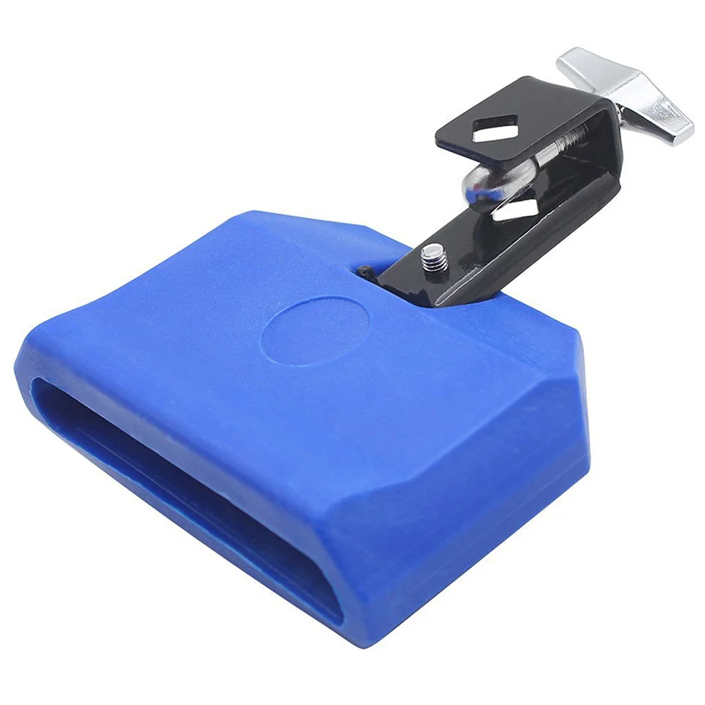 

High Pitched Durable Plastic Cow Bell Percussion Instruments (Blue) cowbell percussion high pitched cow bell