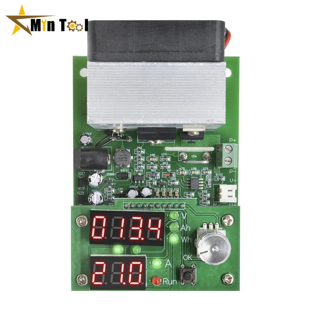 9.99A 60W 30V Constant Current Electronic Load Discharge Battery Capacity Tester Meter for Electrical Tool