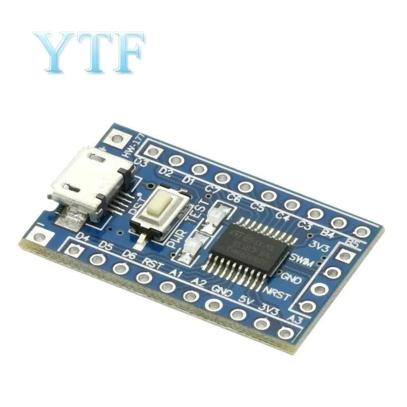 STM8S103F3P6 Development Board STM8S STM8ระบบขั้นต่ำ Core โมดูลไฟ LED 5V/3.3V สำหรับ Arduino