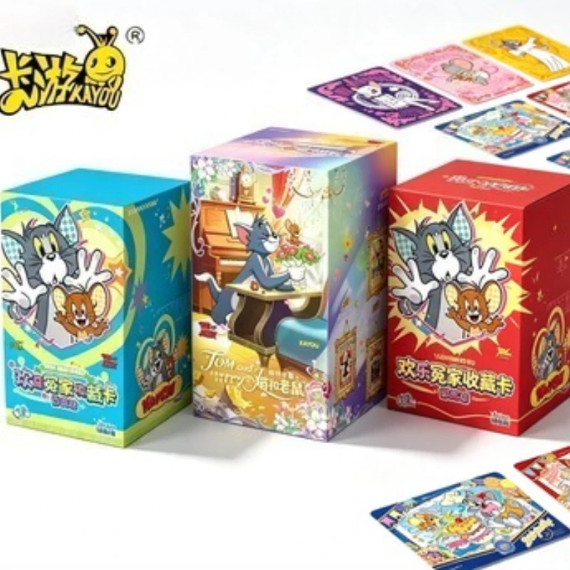 Kayou Tom and Jerry Collectible Trading Card Classic Cartoon Foil Rare SSR PR Cards Multiple Series Available Children's Gifts