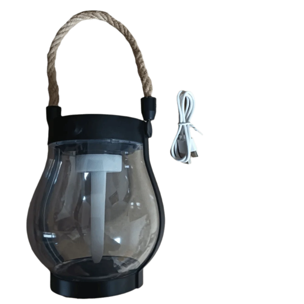 

Солнечные фонари-факелы для кемпинга, USB-перезаряжаемые, подвесные, пластиковые, водонепроницаемые, на солнечной энергии