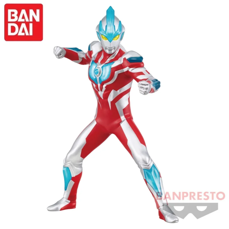 

In Stock Original Bandai Ultraman Series Heroic Statue Series Ultraman Ginga Anime Figure Action Model Collectible Toy for Gift