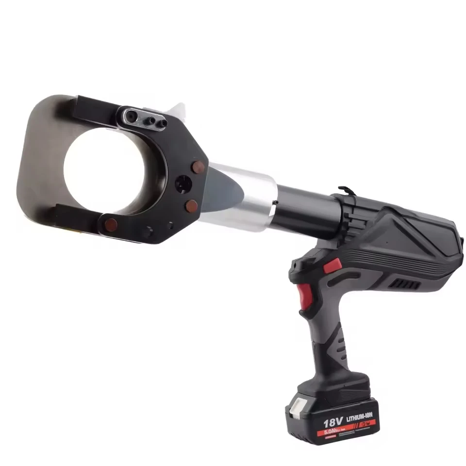 

Electric Cable Cutter 105mm Hydraulic Cutter Cable Plug-in Type Rachet Electrical Power Cable Cutter Tool Heavy Duty