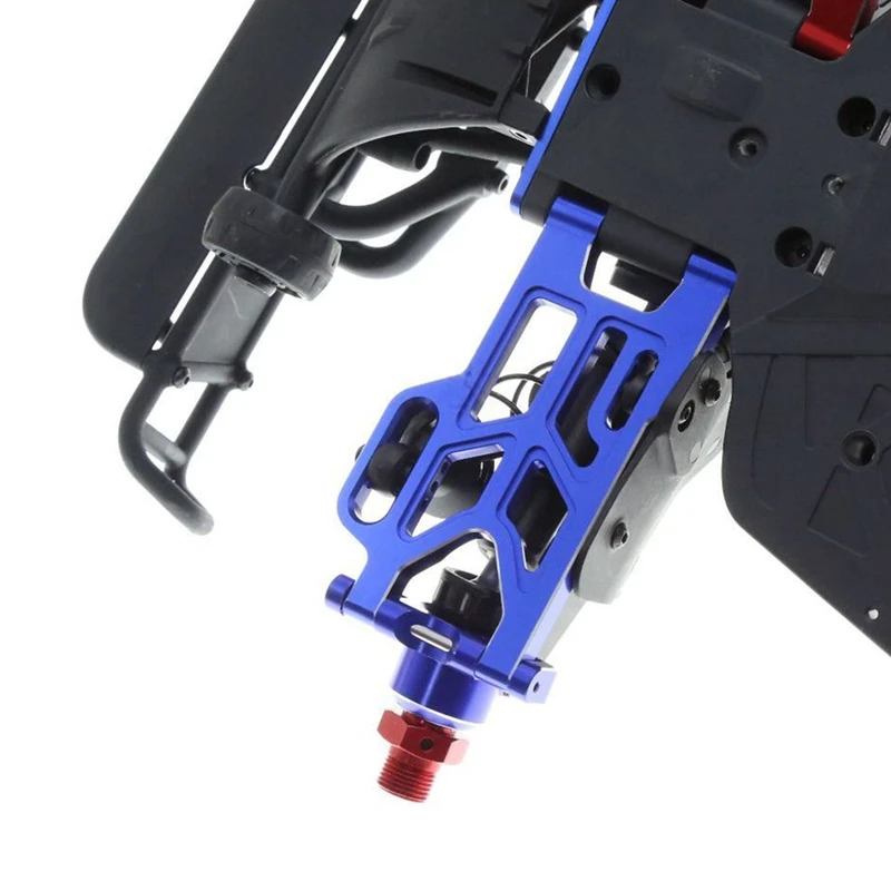 Передние рулевые чашки из алюминиевого сплава ARA 330792   Для Arrma 1/10 Kraton Outcast 1/8 Mojave RC автомобиль обновление запасные части синий