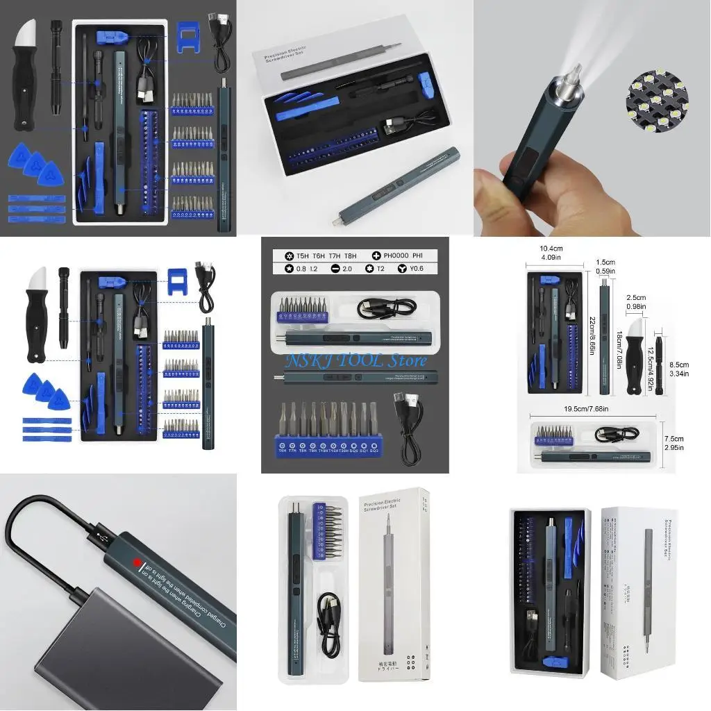 

L8RC Electric Screwdriver USB TypeC Screwdriver for Computer and Phone