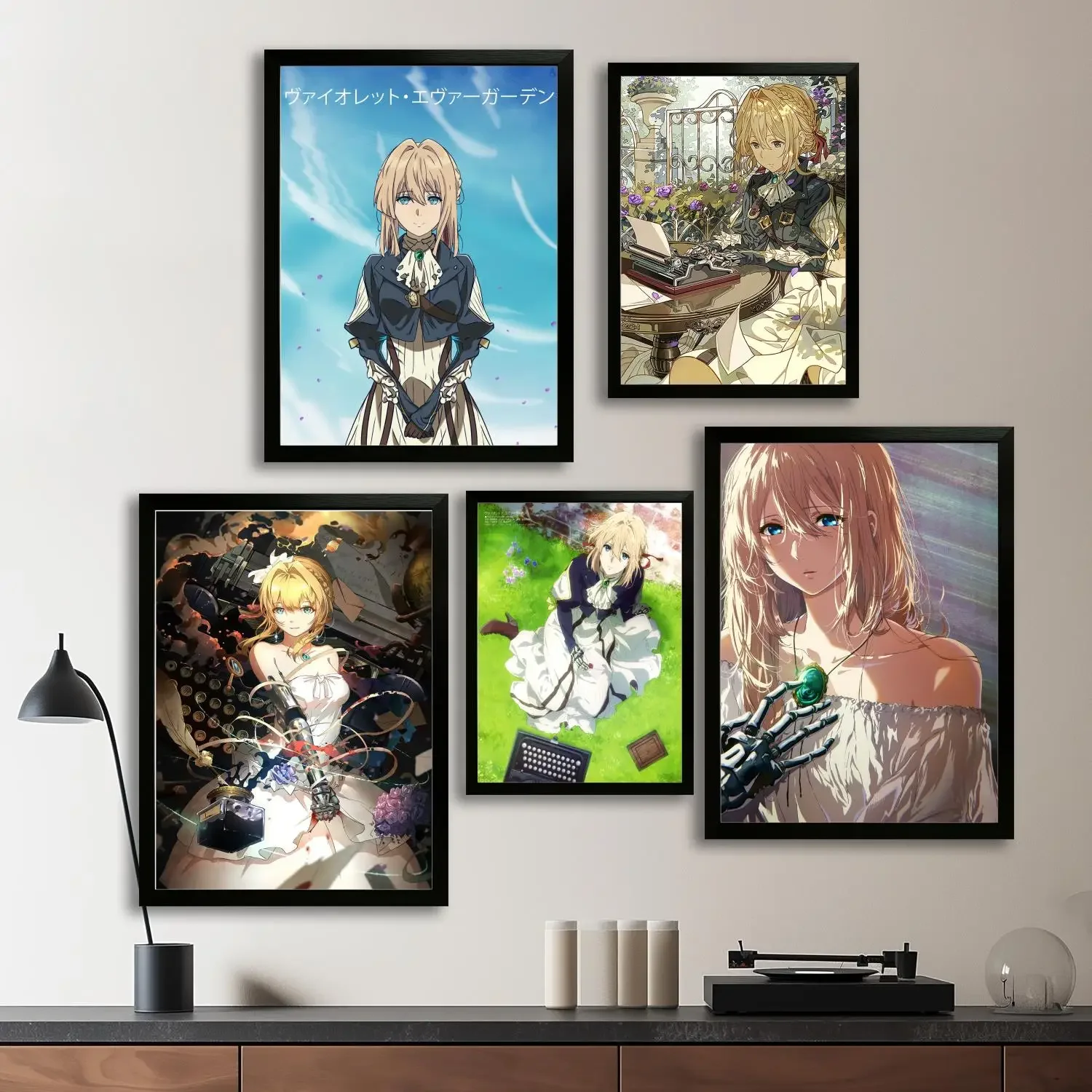 violet evergarden Canvas Art Poster and Wall Art, Picture Print, Modern Family Bedroom Decor,Decorative painting