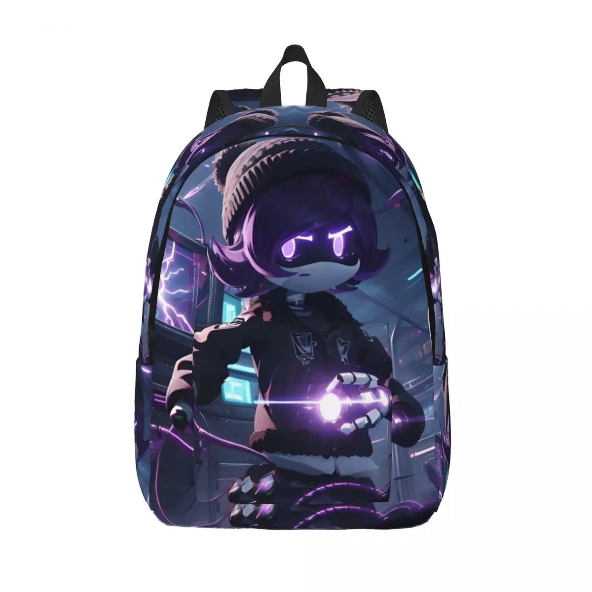 

Murder Drones Cartoon Anime Backpack Men Women Teenage Student Business Daypack TV Series Laptop Computer Canvas Bag with Pocket