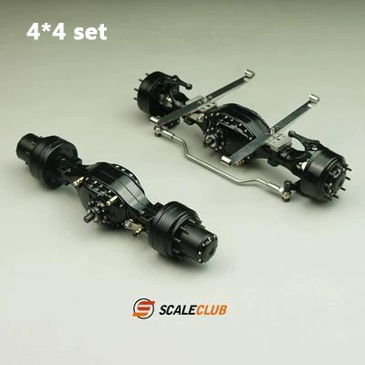 Scaleclub 1/14 Modder Kop Sleepkop Nieuw Wiel Reductie Slotverschil Gebroken Transmissievermogen Achteras