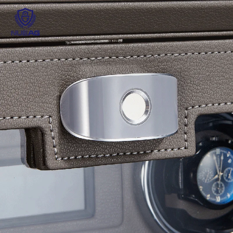 خزانة ملابس فاخرة، قفل ذكي ببصمة الإصبع، آمن، صندوق ملفاف ساعة أوتوماتيكي مضاد للسرقة، درج آمن