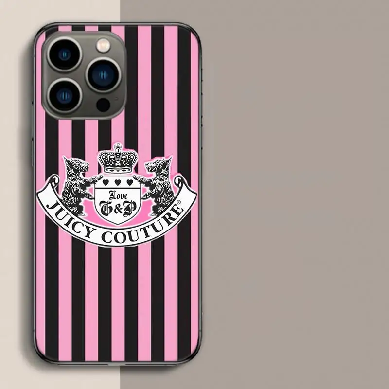 J-Juicy Couture Phone Case For Iphone 17 Air 15 Pro 14 Plus 16 Pro