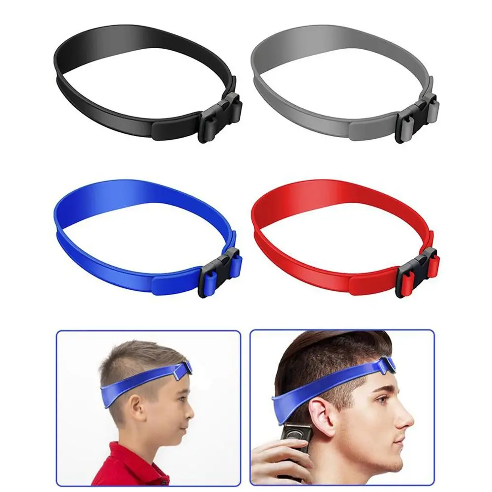 Fashion Headband Curved DIY Silicone Home Hair Trimming Hair Trimming Guide Neckline Shaving Template Hair Styling
