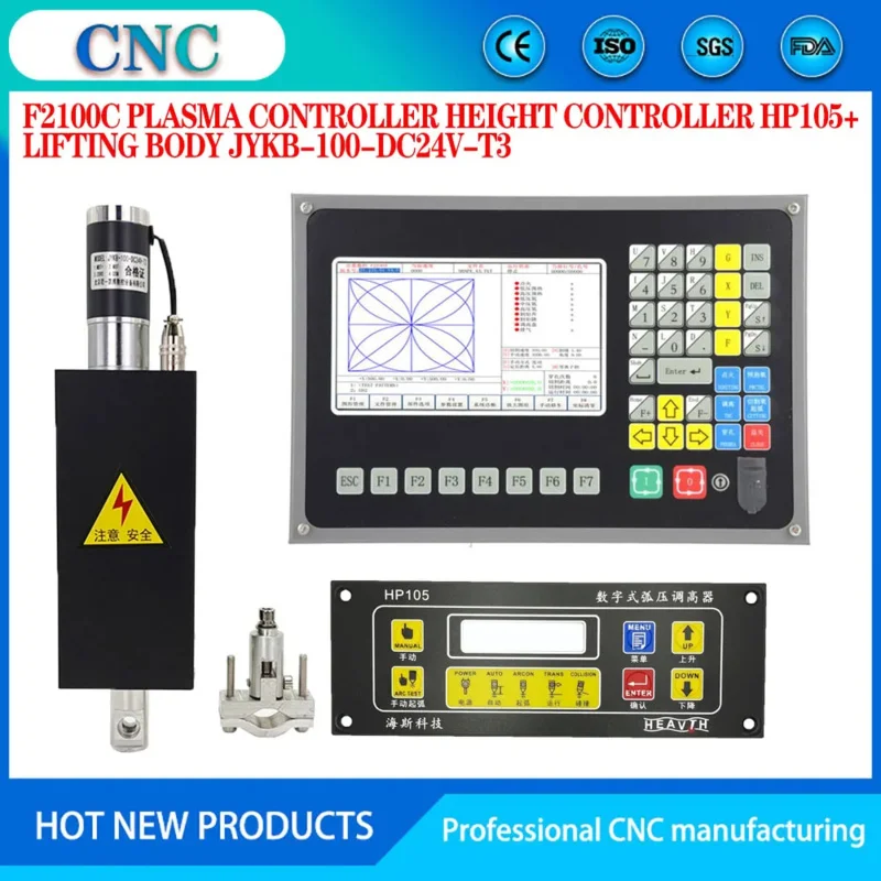 THC lifter Kit SF-2100C 2 Axis Plasma HP105 Torch Height Controller JYKB-100 Lifer NEW CARVE