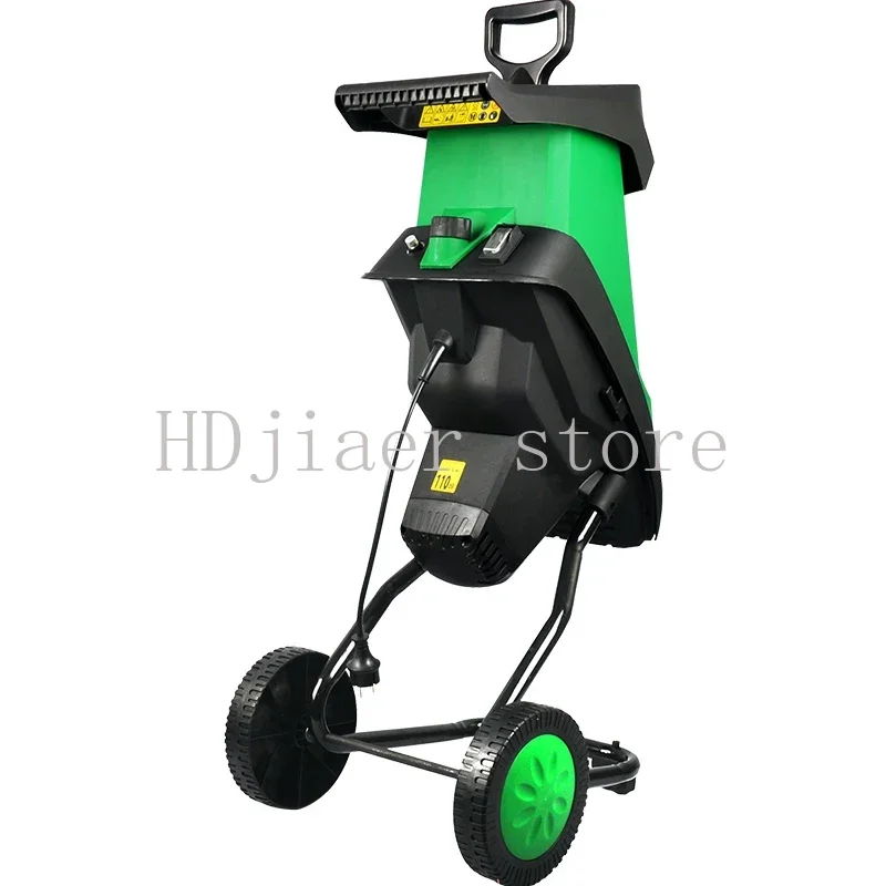 

Garden Shredder Leaf Branch Shredder Electric Crusher Garden Tools Wood Crusher Can Break Branches 2400W 50L