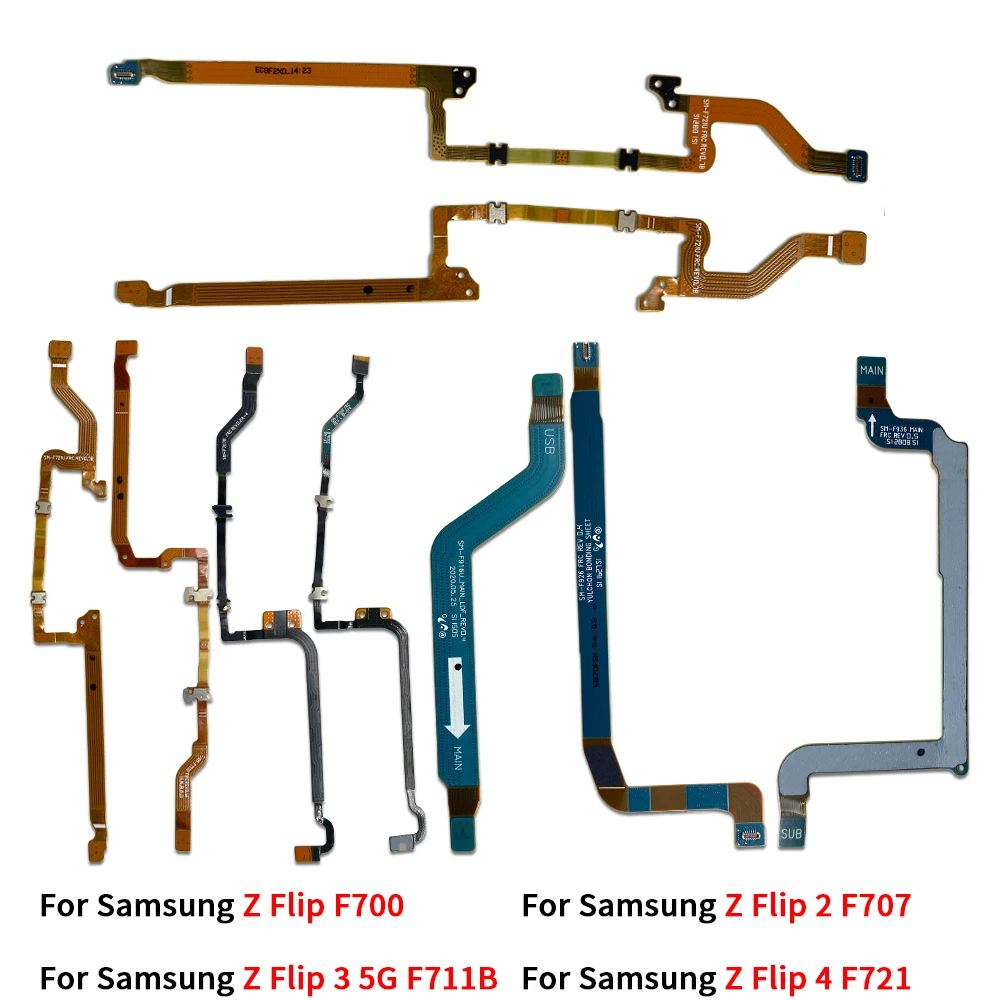 

10 шт. материнская плата WIFI Connect Flex для Samsung Z Flip 2 3 4 5 F707 F721/Z Fold 3 4 5 сигнальная антенна основная плата разъем Flex