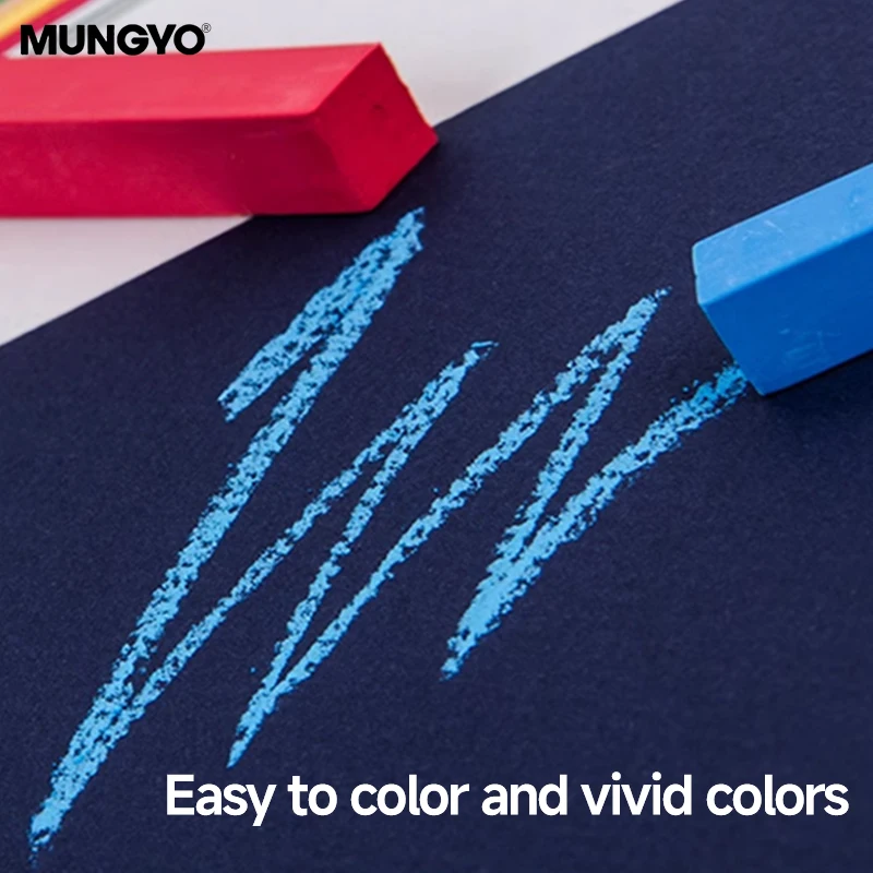 MUNGYO A3/A4 Chalk Special Paper Toner Book High cotton content Easy To Color Double-sided texture Oil Pastel Painting Book 160g