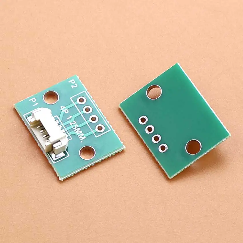 1.25mm Pitch FPC FFC Connector 4 6 8 10 12 Pin SMD Terminal Test Board 1.25 To DIP 2 54mm PCB Adapter Board For DIY Electronic