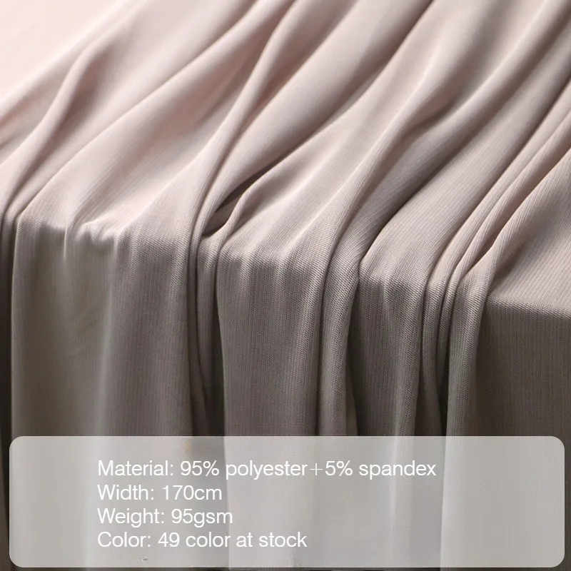 Mistlace Four Way Stretch Korean Mesh Fabric Polyester Spandex Net Cloth Very Soft for Undergarment Base Lining Garment #221