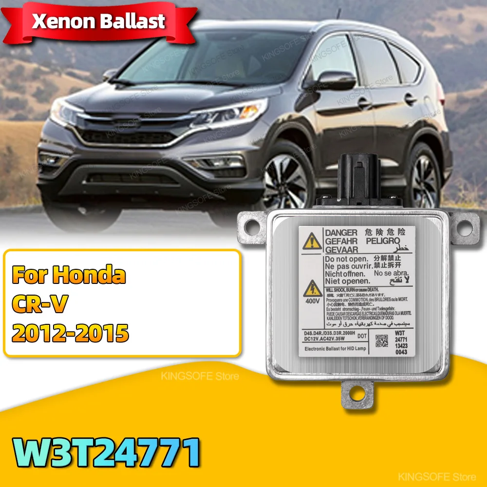 W3T23672 8301C463 Xenon Headlight Ballast W3T24771 Control Unit HID Module W3T22371 For Honda CR-V CRV 2012 2013 2014 2015