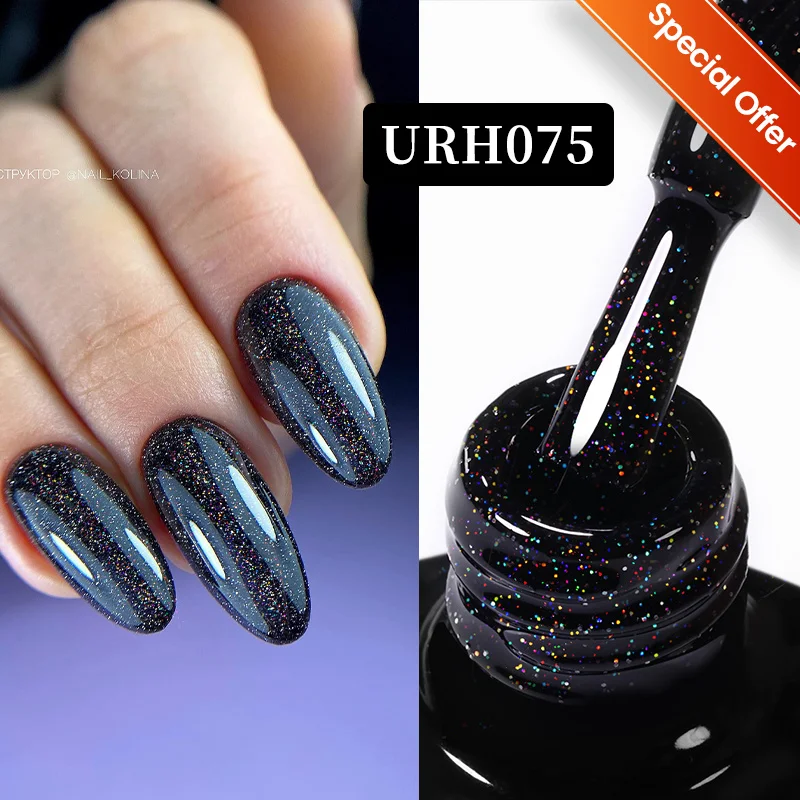 UR SUIKER 7 ml Lente Kleur Gel Glitter Blauw Groen Semi-permanente Nagel UV Drogen Led Nagellamp Losweken UV Gel Polish Nail Supply