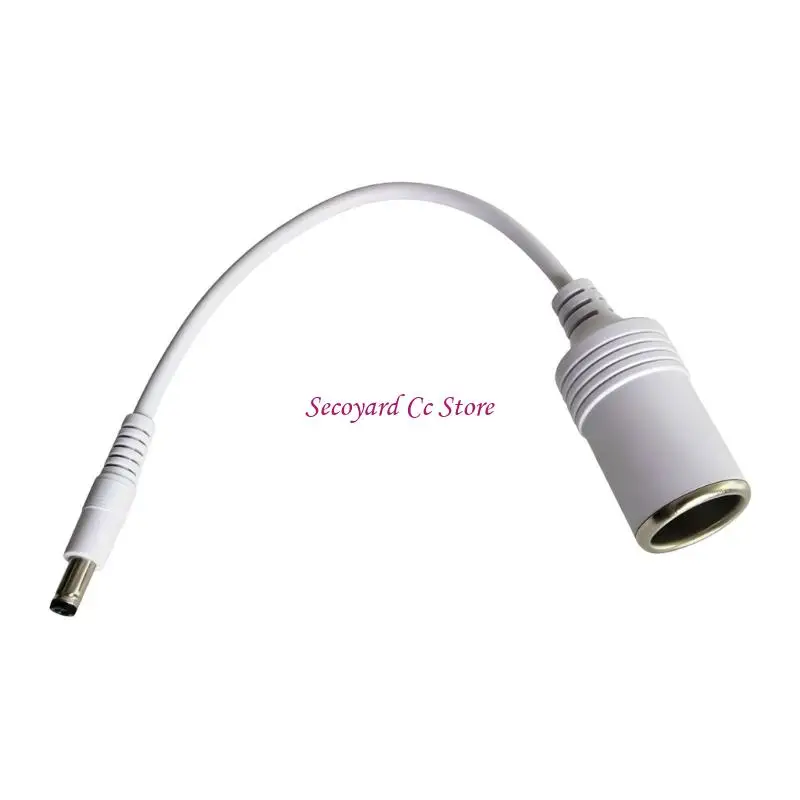 N3UC Vehicle Light Power Cable, 12V Auto Outlet to 5.5 X 2.1 Mm Wire