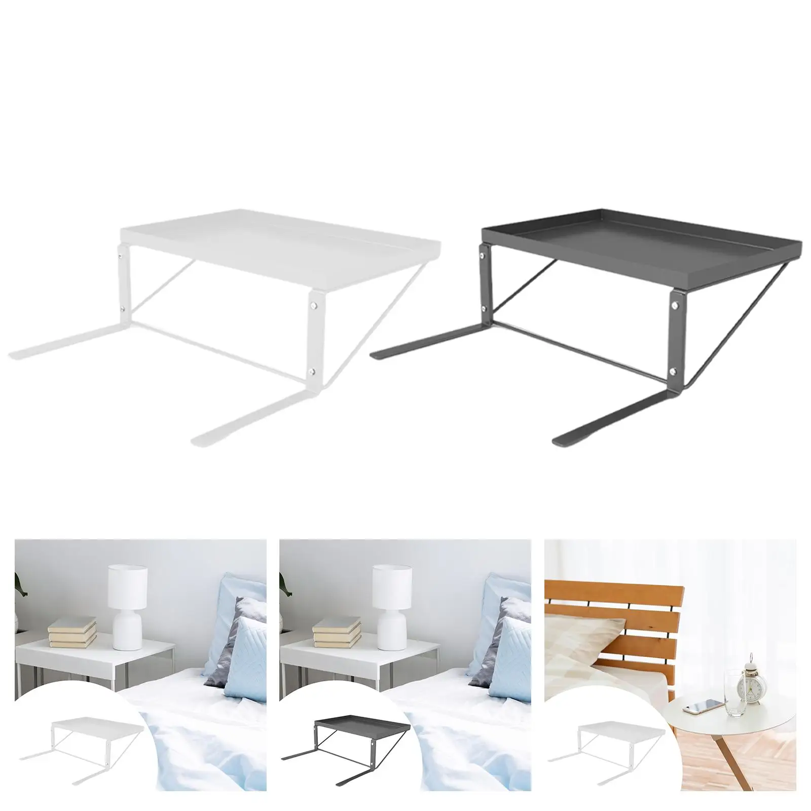 Bedside Shelf Supplies Clip on Decor Fashion Space Saving Inserted into Mattress for Small Space Home Top Bunk Bedroom Dorm Room