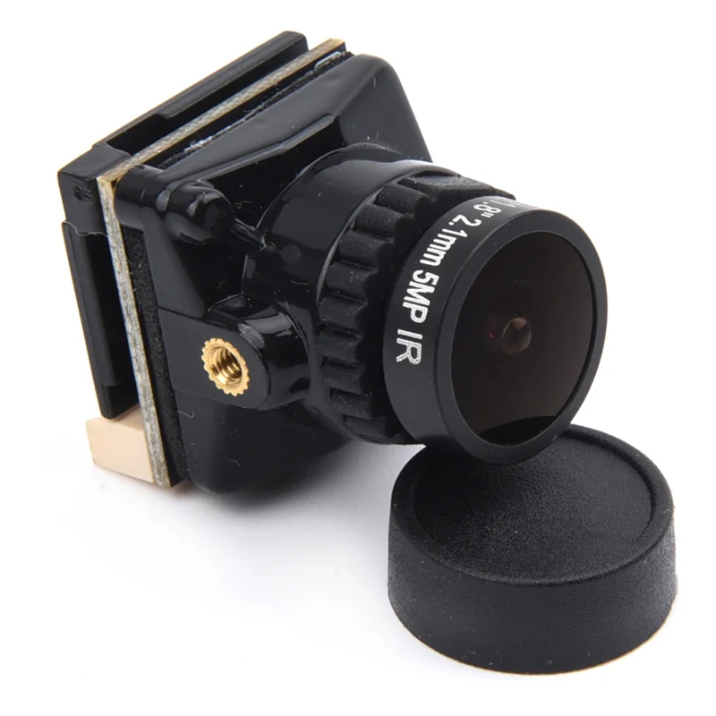 JABS-1/1.8 1800TVL FPV Mini-Kamera 2,1 mm Objektiv, 5V-40V Netzteil, PAL/NTSC-Ausgang, interne OSD einstellbar für RC-Drohne rot