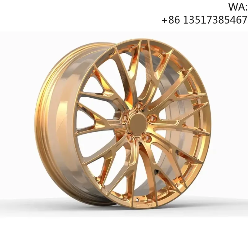 Rims Factory Custom One Piece 6061 T6 Lightweight Forged Wheel 18 19 20 Inch 5X112 5X120 Alloy Passenger Car Rims