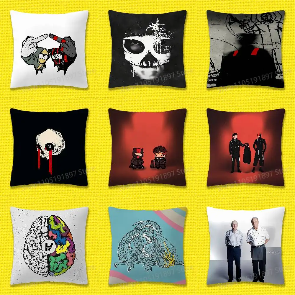 

T-Twenty One P-Pilots Clancy Blurryface Throw Pillow Case For 30x30cm 40x40cm 45x45cm 50x50cm 55x55cm Square Pillowcase Shell