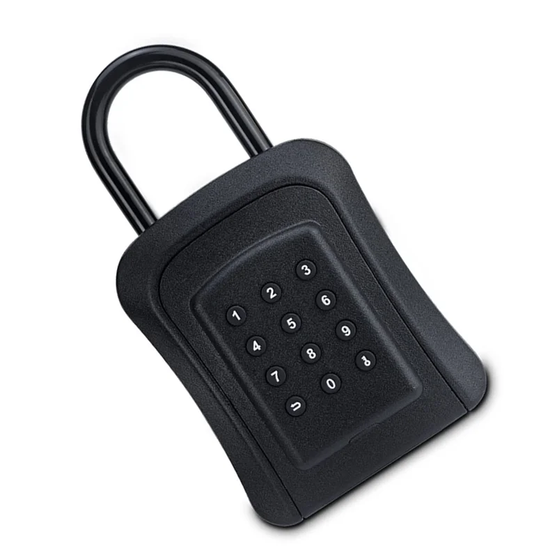 ABGI-Key Safe Box TT Lock Box Intelligent Bluetooth Mobile App Password Unlock Zinc Alloy Waterproof Homestay Secret Padlock