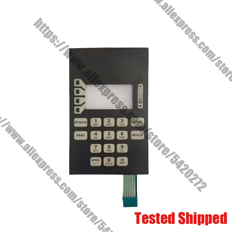 

NEW VIBREX2000+ VIBREX 2000 PLUS Membrane Keyboard Button Keypad Film