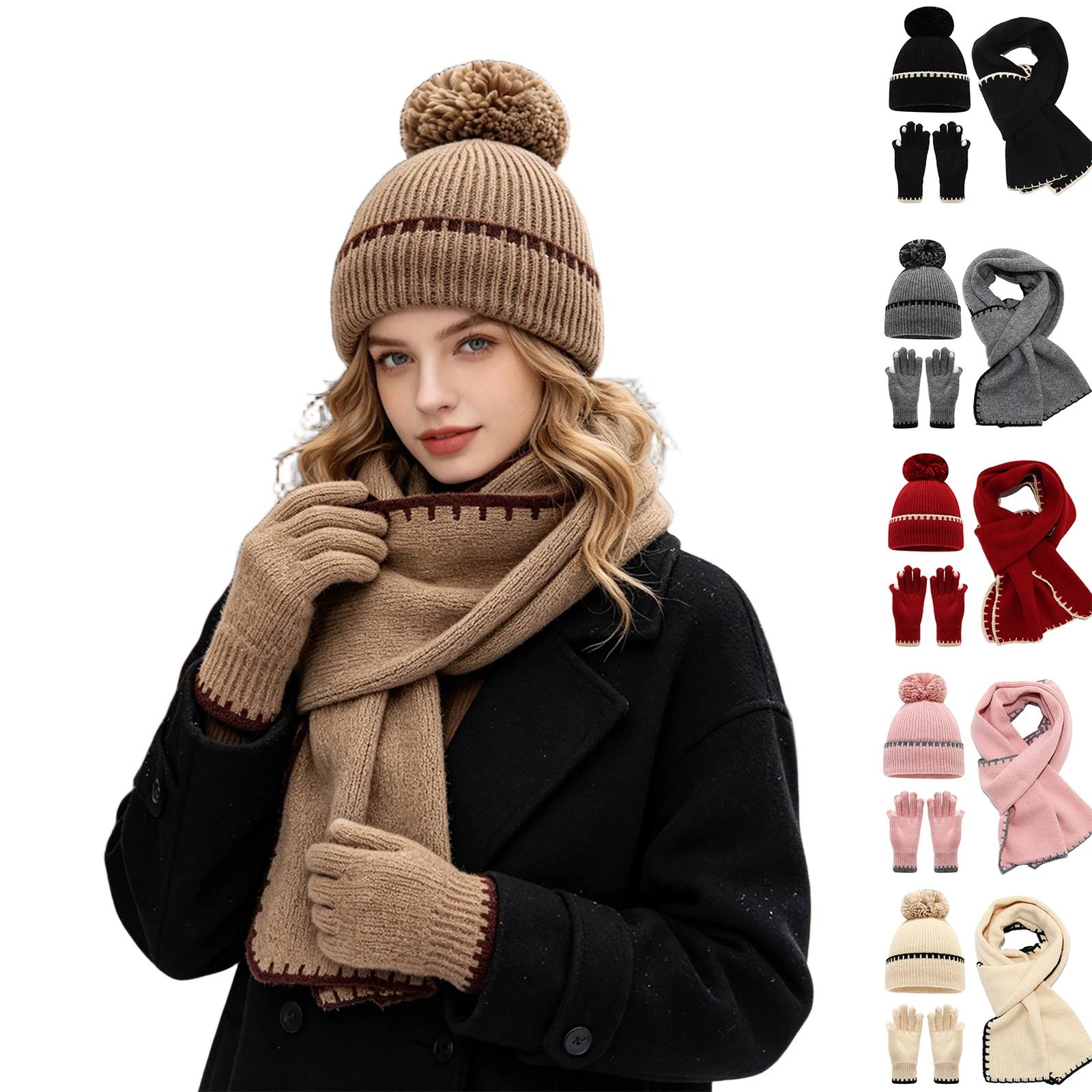 conjunto-de-tres-piezas-para-mujer-gorro-de-punto-con-contraste-de-colores-bufanda-larga-y-guantes-sin-dedos-kit-de-accesorios-termicos-para-el-invierno