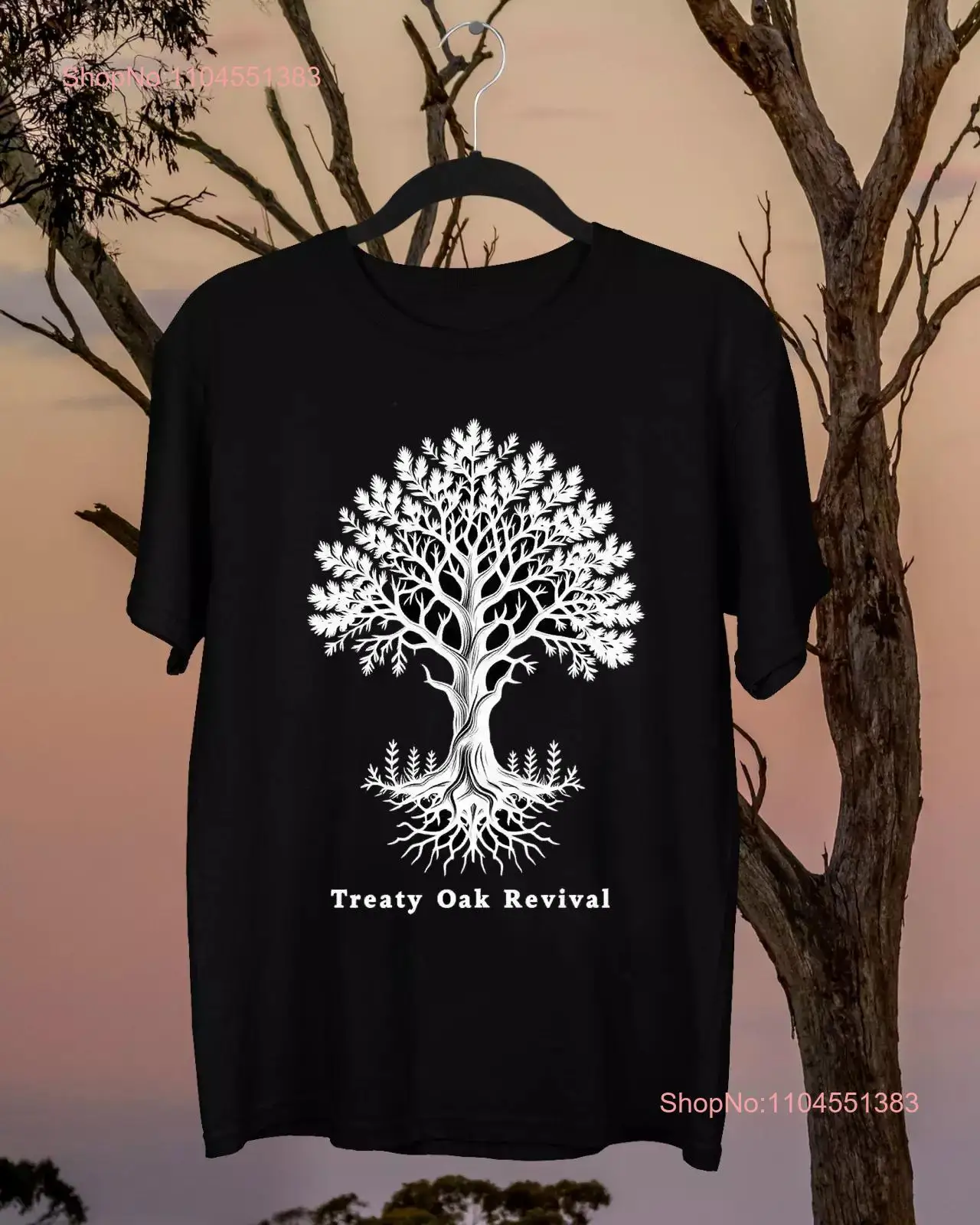 تي شيرت Treaty Oak Revival مقاسات من S إلى 5XL هدية عيد الميلاد