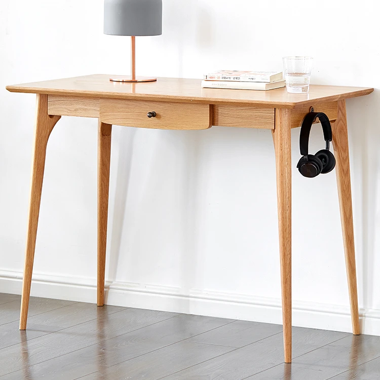 -oo A8162 Simple Modern Solid OAK Wood Furniture Laptop Computer Office Desk Study Table