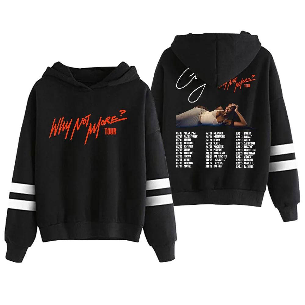 كوكو جونز لماذا لا مزيد من جولة البلوز هودي عارضة الأزياء جيب هوديس للجنسين بلوزات الهيب هوب هودي مضحك الملابس