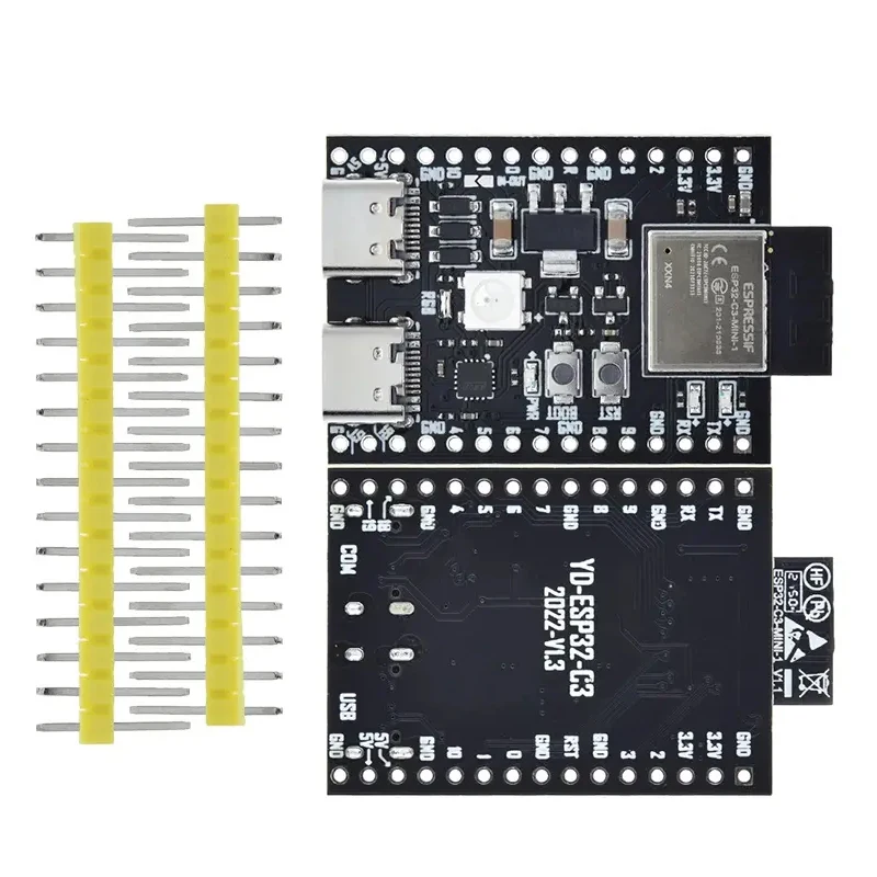 ESP32-C3 Dual Type-C Wifi Bluetooth BLE5.0DevKitM-1 Core Development Board ESP32C3