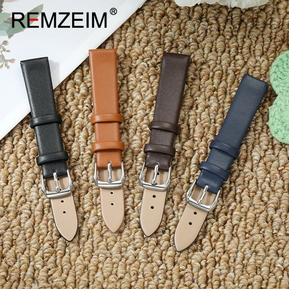 Weiches Kunstleder-Uhrenarmband, 16 mm, 18 mm, 20 mm, 22 mm, für Herren und Damen, ultradünnes Armband, Uhrenzubehör ﻿