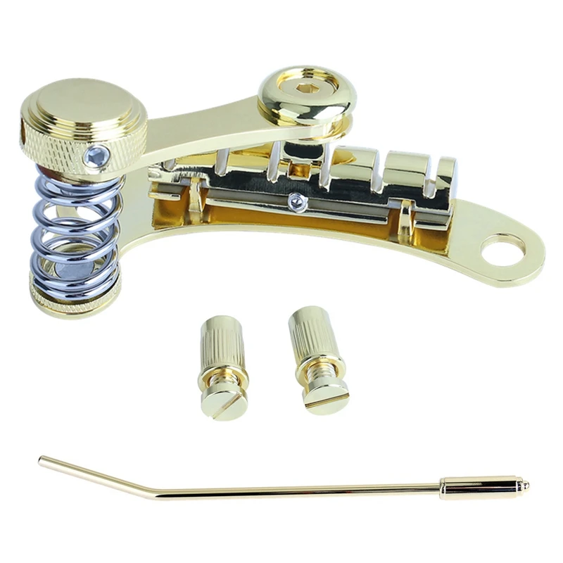

SG-01 Gold Vibrato Bridge Электрогитара Тремоло Бридж Джазовая гитара Тремоло с двойной блокировкой