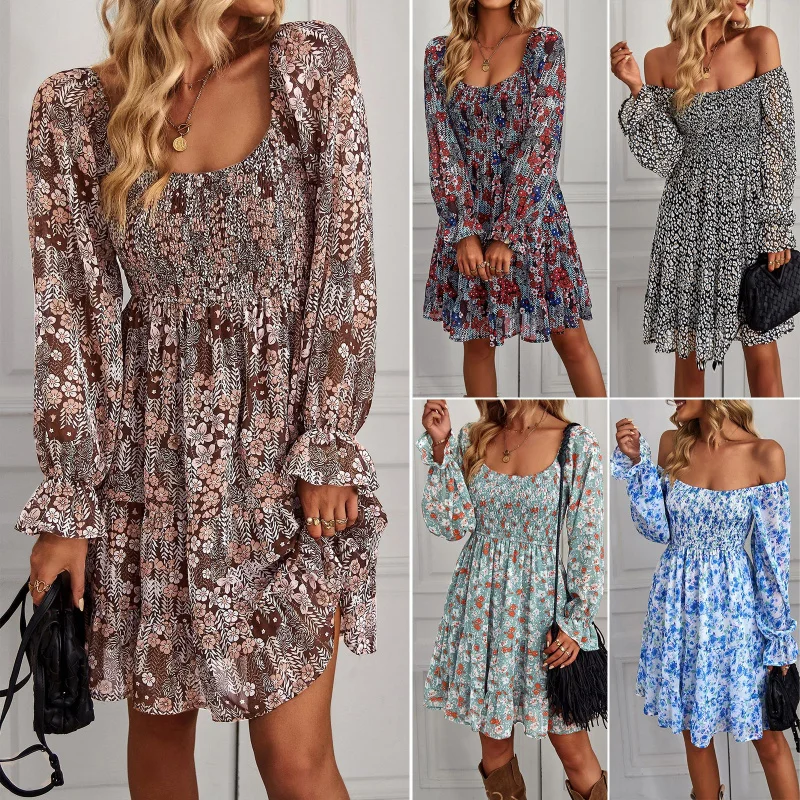 

Printed Dresses For Spring And Summer, New Arrivals For Commuting