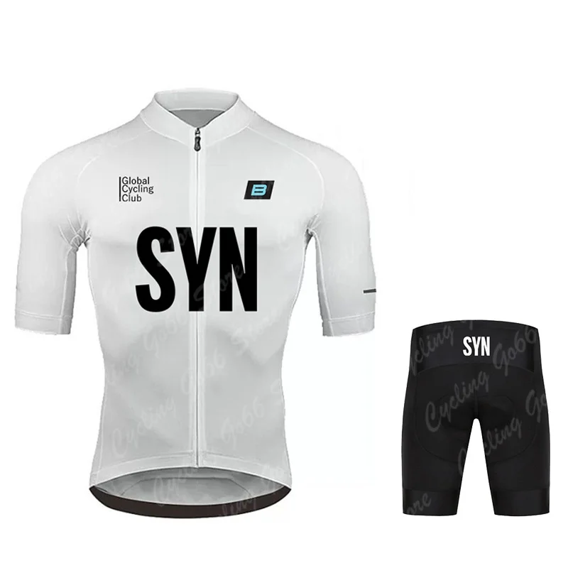 NONE SYN Männer kurzarm Jersey Sommer Radfahren sets Mountainbike Shirt Atmungsaktive Fahrrad Kleidung Ropa Ciclismo MTB uniform 4