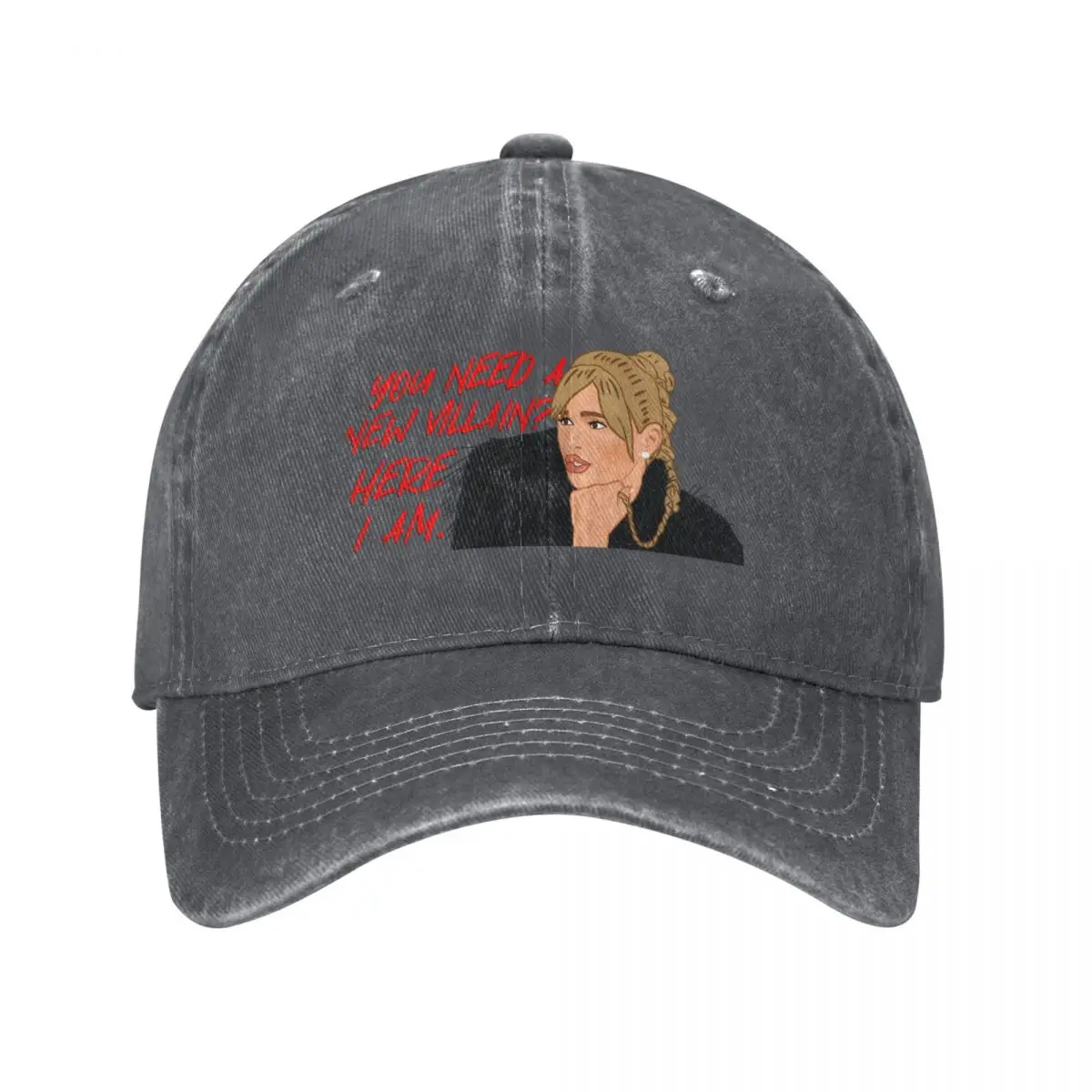 Diana Jenkins The Real Housewives of Beverly Hills You Need A New Villain Here I Am Baseball Cap Mountaineering Boy Women's