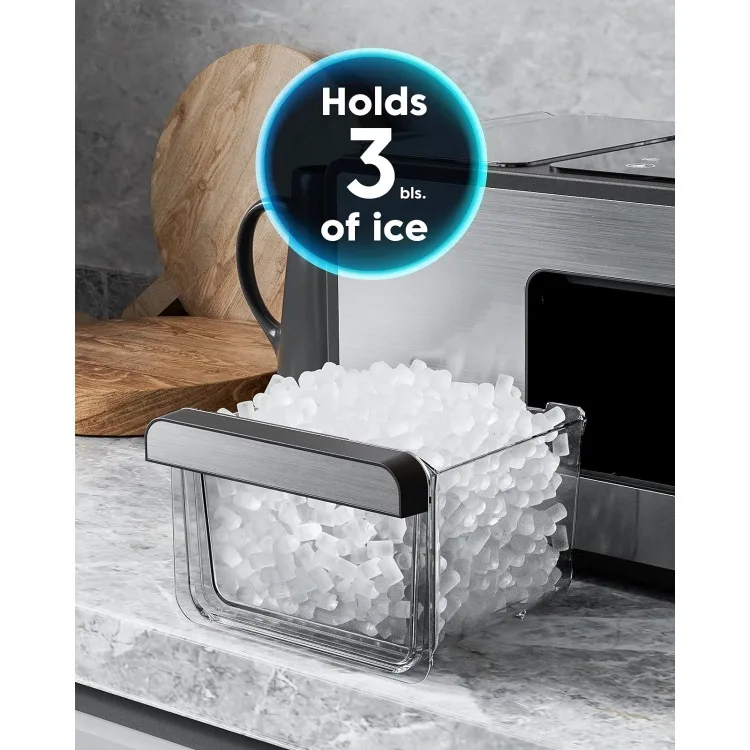 Dreamice-Nugget Ice Maker Machine, bancada do Sonic, Kid Friendly, X3
